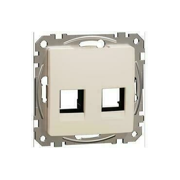 SCHN SDD112444C Sedna D/E - Kryt pro RJ45 AMP Keystone UTP, Béžová