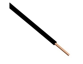 Vodič jednožilový CYY 2,50 zelenožlutá pevný, měděný