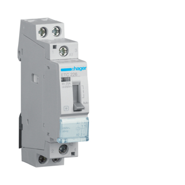 HAG ETC226 Stykač s aut. návratem 25A, 2R, 230V AC
