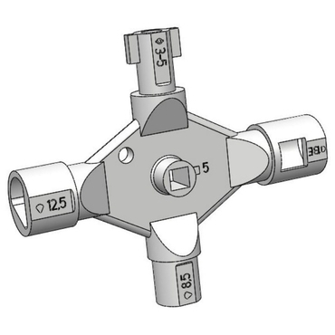 LIDOKOV 01.191.E Klíč víceúčelový LK 6-E
