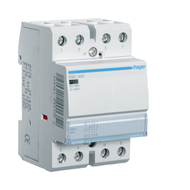 HAG ESC442 Stykač 40A, 2S+2R, 230V AC