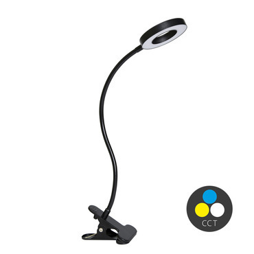 Lampa stolní ECOPLANET MILA 8W, 300lm, 3000-6000K, černá