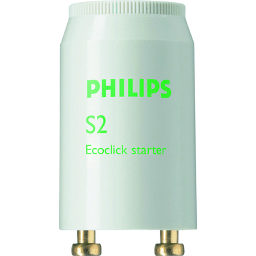 Startér Philips S2 4-22W SER 230V WH EUR/12X25CT, bílá