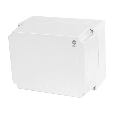FAM Krabice SolidBOX 68180 IP65, 220x170x146mm, plné víko, hladké boky