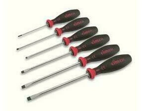 CIMCO 117101 Sada plochých šroubováků (6 ks)