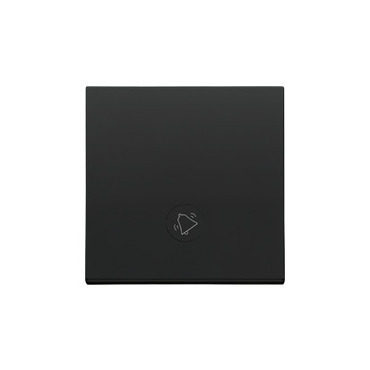 Kryt SIMON TKWD1L/149, 1násobný, pro přístroje SP1M s podsvětlením, černá matná