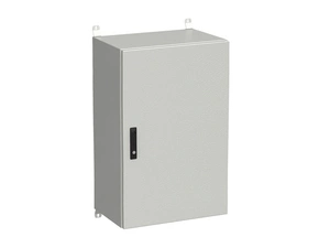 Rozvaděč nástěnný SOLARIX LC-20-21U-64-22-G, 19", 21U, 600x400 mm, plechové dveře, zámek, venkovní