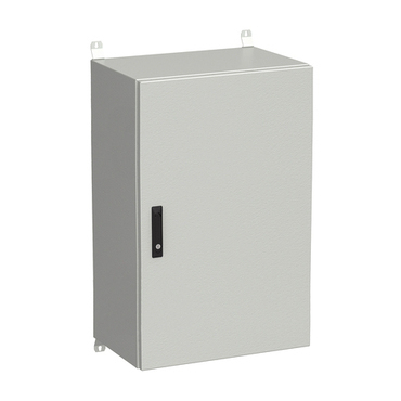 Rozvaděč nástěnný SOLARIX LC-20-21U-64-22-G, 19", 21U, 600x400 mm, plechové dveře, zámek, venkovní