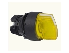 SCHN ZB5AK1283 Ovládací hlavice otočná prosvětlená, 2 polohy, žlutá