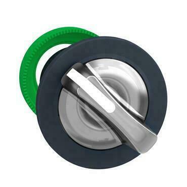 SCHN ZB5FK1213 Zapuštěné provedení, Otočný ovládač prosvětlený, Bílý, 2 pozice pevné