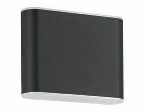 Nástěnné venkovní svítidlo GRUTTI antracit 115 mm 2X2,9W EGLO