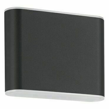 Nástěnné venkovní svítidlo GRUTTI antracit 115 mm 2X2,9W EGLO