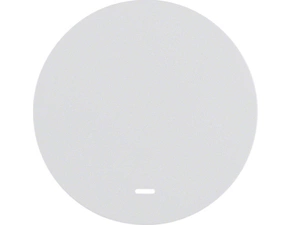 HAG 16212089 Kolébka s průhlednou čočkou, Berker R.1/R.3, bílá, lesk