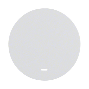 HAG 16212089 Kolébka s průhlednou čočkou, Berker R.1/R.3, bílá, lesk