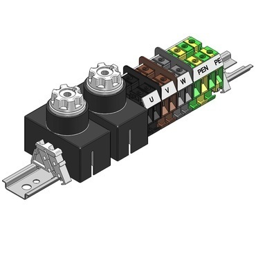 BEČOV H451111 Stožárová výzbroj SV - B - 9.10.4/2 (dva nosiče pojistek)