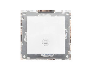 Ovladač zapínací SIMON 55 TP1L.01/111, orient. LED podsv., ř.1/0So, 10A/250V~, bezšr., bílá mat
