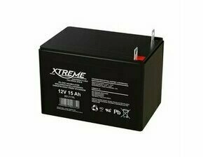 Baterie olověná XTREME 82-217, 12V, 15Ah