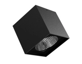 LED bodovka LEDVANCE AR CEIL SQ V 7W 830 SYM15 BK ON