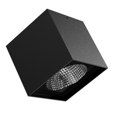 LED bodovka LEDVANCE AR CEIL SQ V 7W 830 SYM60 BK ON