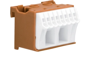 HAG KN10P Blok bezšroubové fázové svorkovnice, 10 svorek