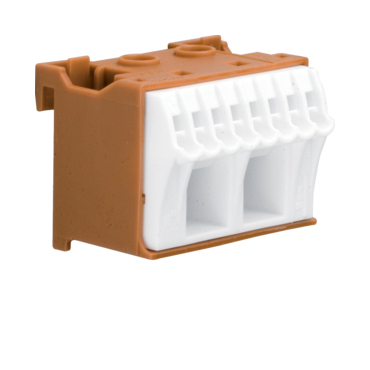 HAG KN10P Blok bezšroubové fázové svorkovnice, 10 svorek