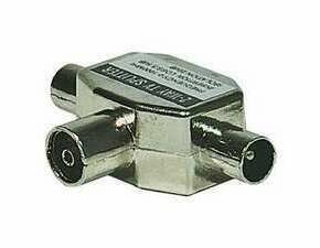 Rozbočovač anténní EMOS J0199, 1x vstup, 2x výstup, IEC konektor