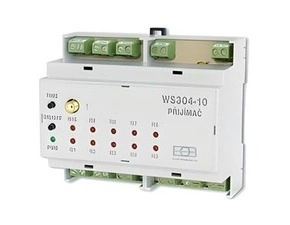 ELB 3304 WS304-10-5VDC Přijímač na DIN lištu Un 5VDC10 kanálový