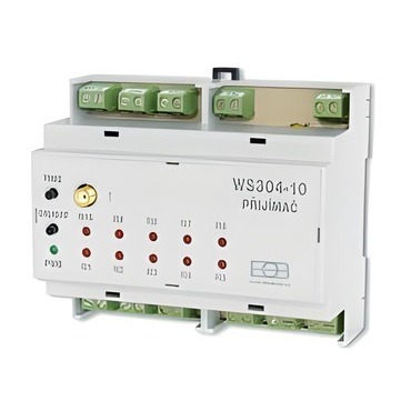 ELB 3304 WS304-10-5VDC Přijímač na DIN lištu Un 5VDC10 kanálový