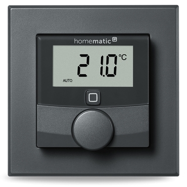 eQ3 HmIPW-WTH-A Homematic IP Drátový termostat se senzorem vlhkosti, antracit - HmIPW-WTH-A