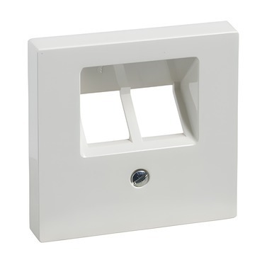 SCHN MTN296119 Merten - Centrální deska pro Mechanismus 2xRJ45, System M, Polar