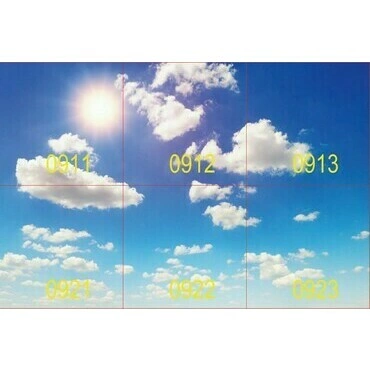 LED panel dekor MODUS IBS4000A4SKY600ND/09, čtverec 600x600 mm