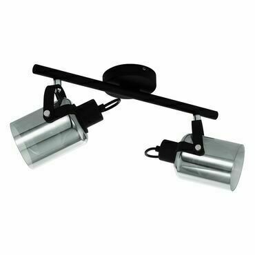 Svítidlo bodové EGLO LS 2 E27 SCHWARZ SW-TRANSP.BERREGAS