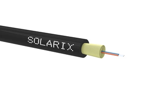 Kabel optický SOLARIX SXKO-DROP-2-OS-LSOH, 2vl, Singlemode, 9/125, OS, 3,5mm, LSOH, Eca, 1m