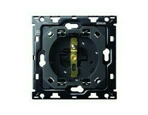 Sestava 1 násobná iO: zásuvka, s uzemněním,