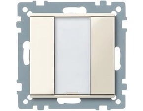 SCHN MTN617144 KNX tlač. panel 1-násobný plus, White, System M