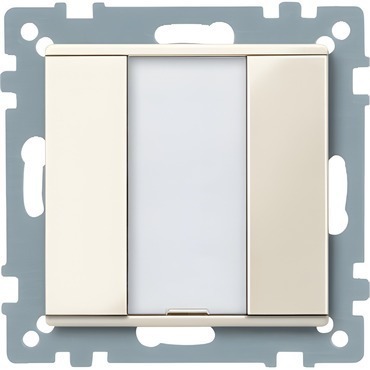 SCHN MTN617144 KNX tlač. panel 1-násobný plus, White, System M
