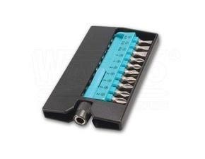 wpr10207 251-DNA-1 21-dílná sada "DONNA" - bity (ploché, PH, PZ) s upínkou, v praktickém výklopném