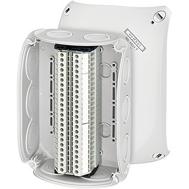 HEN RK 1024 T Krabicová rozvodka s 24x řadovou svorkou 4mm2, IP 66
