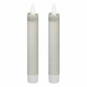 Led svíčka h-150 ?21 šedá 2ks ANTANABE EGLO