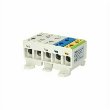 Svorka univerzální ELEMAN 1006609, UK 35/3x1A+N/PE, 135A, 5pól., AL/CU, krytá, 3xŠ/M/Z, na DIN