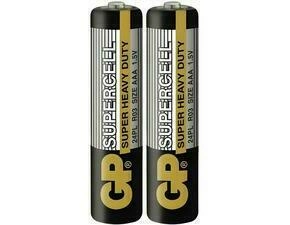 Baterie zinková GP SUPERCELL B1110 AAA (R03) 2SH