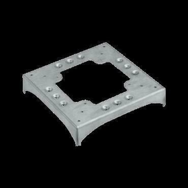 Základna SIMON KTA831/8, k DCS Alu, pro 85 x 18 mm, 130 x 18 mm, nerez ocel