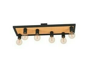 Svítidlo stropní EGLO DL 6 E27 SCHWARZ HOLZ CONSETT