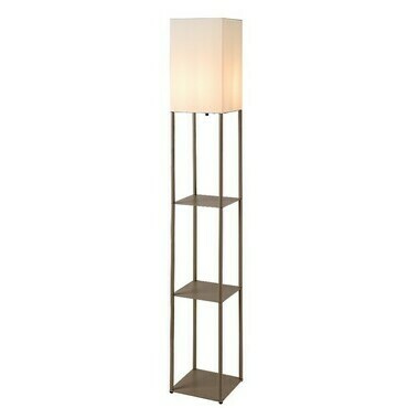 Stojací lampa Bronn šedo-béžová E27 1×40W RABALUX 74192