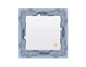 Přepínač křížový SIMON 10 CW7.01/11, (přístroj s krytem), řazení 7, 10 A/250 V~, šroubové svorky, b