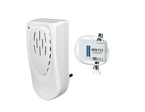 ELB 0282 BZ8-113 Bezdrátový zvonek - 230V ACse samoučením kódů