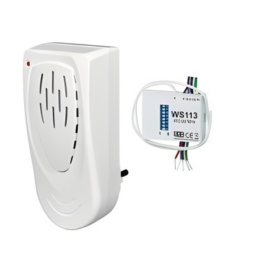 ELB 0282 BZ8-113 Bezdrátový zvonek - 230V ACse samoučením kódů