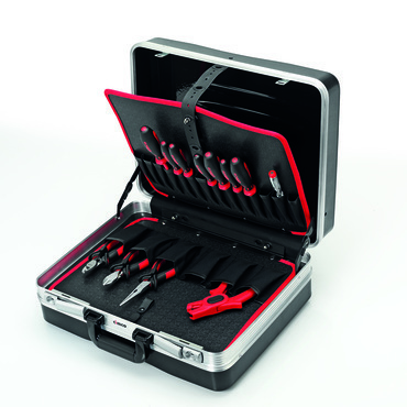 CIMCO 170175 Plastový kufr JUBILEUM s nářadím 405x490x190 mm (13 ks)