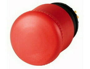 EATON 216876 M22-PV Ovládací hlavice nouzového zastavení, vytažení, bez prosvětlení, červená, 38mm