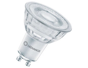 LED žárovka bodová LEDVANCE LED PAR165036 GLD 4.5W 827 GU10 S, stmívatelná